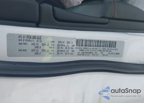 2017 Jeep Grand Cherokee 75Th Anniversary Edition 4X4 из США, поврежденный, VIN 1C4RJFAGXHC688781